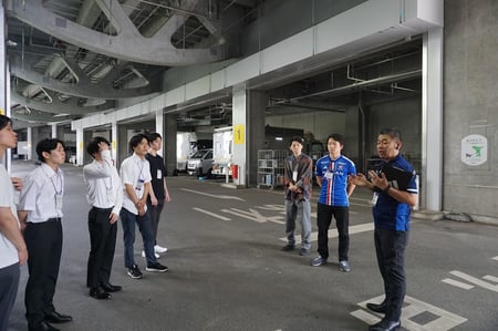 マリノス合同会社説明会_会場見学
