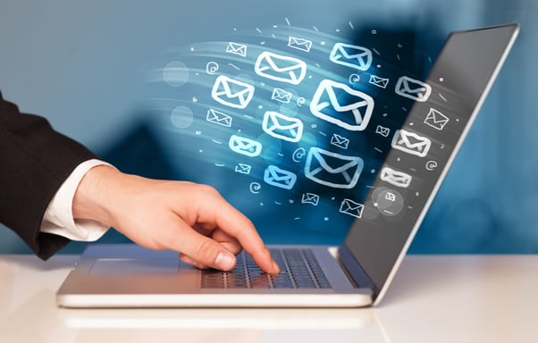 Concept of sending e-mails from your computer-Jan-12-2024-03-09-51-8999-AM