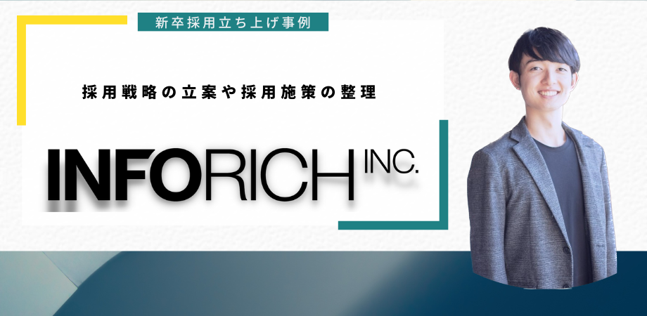 【新卒採用立ち上げ支援】採用マーケティング戦略立案と採用施策のPDCA